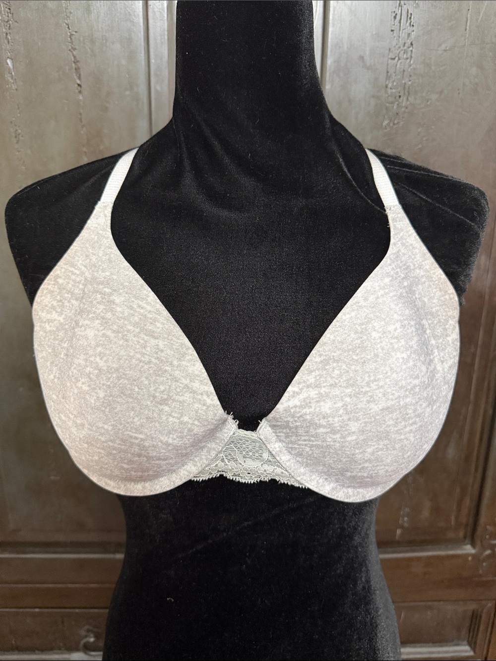 SO Gray lace Bra - Size 36C